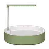 Maxbell Automatic Parrot Bathtub Cage Accessory Lovebird Shower Fountain for Budgie Green