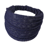 Maxbell Womens Headband Stretchy Turban Head Wrap Sport Workout Non-slip Hair Band