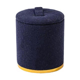 Maxbell Ring Display Holder Jewelry Storage Stand for Ring for Stores Malls Counters Navy Blue