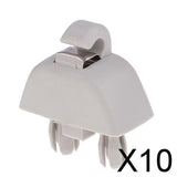 Maxbell 10xSun Visor Clip Hook Holder for Audi A1 A3 A4 A5 Q3 Q5 2013 2014 2015 Gray 3