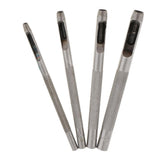 Maxbell 13pcs Leather Tool Set Steel Roll Pin Punch and Belt Round Hole Punch Tool
