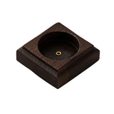 Maxbell Square Incense Burner Geometric Censer Hotel Wooden Incense Holder for Stick