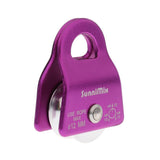 Maxbell 20KN General Purpose Mobile Pulley for Rock Climbing Caving 12mm Rope Purple - Aladdin Shoppers