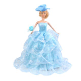 Maxbell Wedding Party Princess Bridal Clothes Dresses Grows Outfit for Barbie Doll