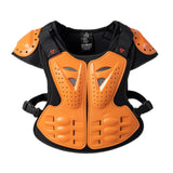 Maxbell Motorcycle Vest Body Guard Vest Chest Vest for Skateboarding Skiing Orange