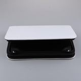 Maxbell Maxbell Soft Leather Hair Scissor Shears Case Hairdressing Comb Pouch Holster White
