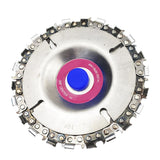 22 Tooth 4-inch Cut Grinder Disc and Chain For 4 inch 4-1/2-inch Angle Grinder Arbor - Aladdin Shoppers