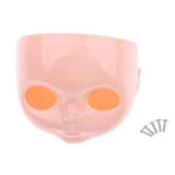 Maxbell 12" Doll Faceplate Backplate Head Elves Pointed Ears Set for RBL Neo Blythe