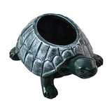 Maxbell Turtle Planter Pot Craft Collectible Art Flower Pot for Yard Gift Restaurant