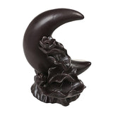 Maxbell Backflow Incense Burner Gift Table Centerpiece for Spa Table Living Room Black