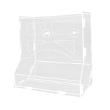 Maxbell Rabbit Rack Hay Acrylic Convenient Feeding Stable Fodder Shelf for Pet Bunny
