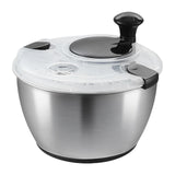 Maxbell Manual Vegetable Washer and Dryer Press Type for Vegetables Draining Lettuce