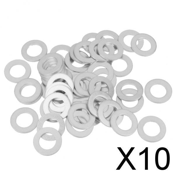 Maxbell 10x14mm Oil Drain Plug Gasket Washer Pack of 50 for Acura Honda 94109-14000