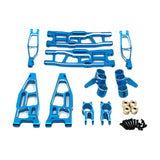 Maxbell 1/8 RC Car Upgrades Accessories Replacement Easy Installation Aluminum Alloy Blue