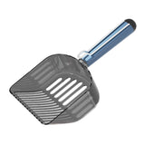 Maxbell Cat Litter Scoop  Portable Sifting Litter Shovel for Cats Dark Blue