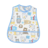Maxbell Baby Bib Waterproof with Crumb Catcher Pocket Babies Bib for Eating Feeding Bear