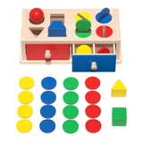 Baby Toy Educational Montessori Object Boxes for Training Interaction Birthday