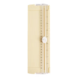 Maxbell Paper Trimmer Two Way A4 Paper Cutter Slider for Craft Projects Photo Coupon Yellow