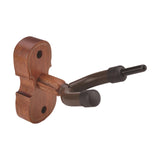 Maxbell Violin Wall Mount Hanger Violin Wall Stand for Music Room Decor Viola Violin Mahogany