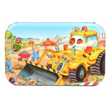 Maxbell Maxbell Kids Wooden Jigsaw Puzzles with a Storage Box  Excavator