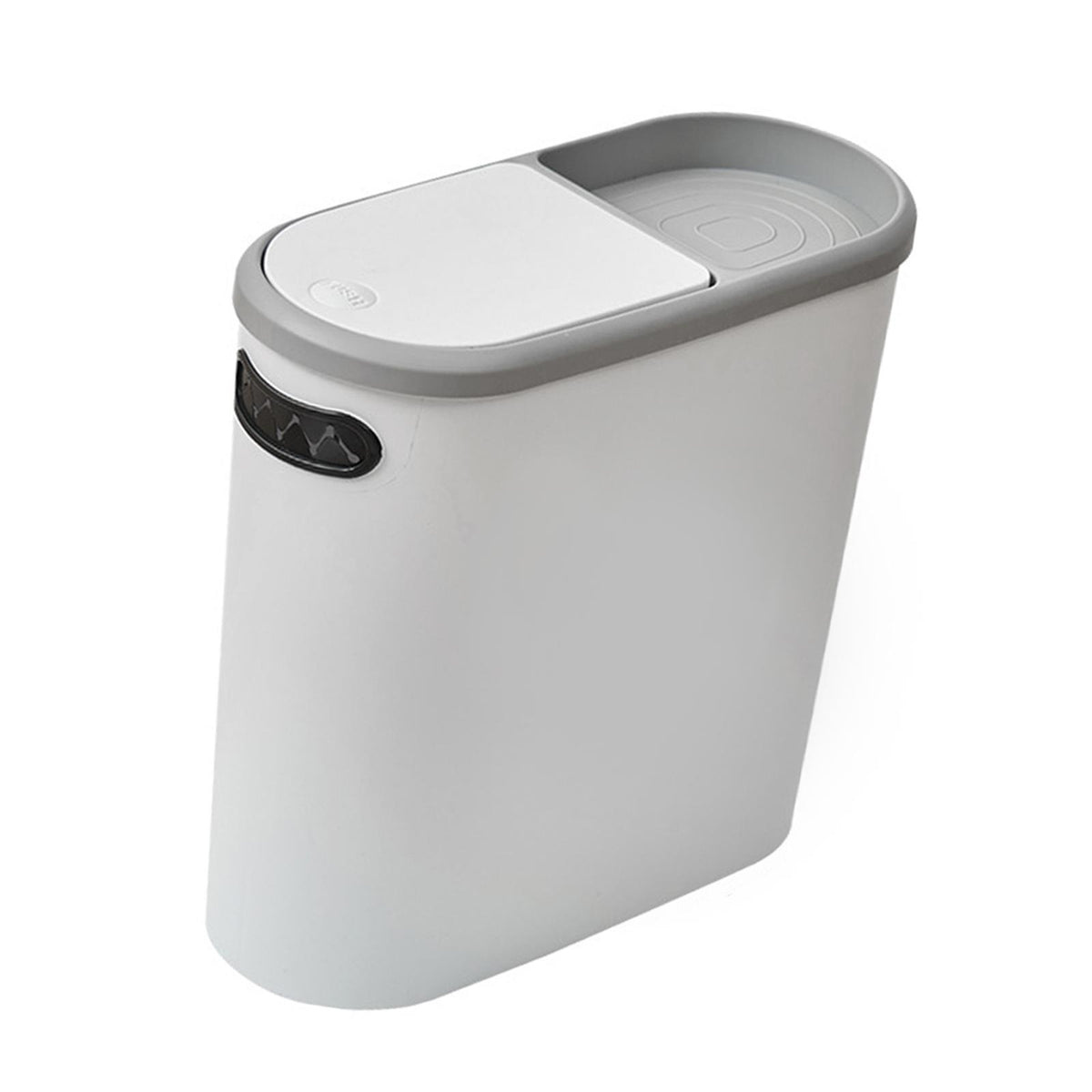 Maxbell Kitchen Wastebasket Simple Slim Narrow Garbage Can for Bedroom Entryway Home