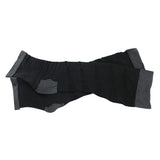 Maxbell Maxbell 1 Pair Women Open Toe Compression Socks Sleeves For Sports Running Black