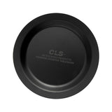 Maxbell Camping Plate Easy to Clean Utensils Dinner Plate for Kitchen Fishing Indoor Black