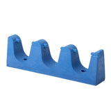 Maxbell Billiards Stick Rack Pool Cue Holder for 3 Cues - Blue