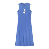 Maxbell Maxbell Women's Long Summer Dress Summer Sundress for Daily Wear Anniversary Walking XXL