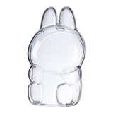 Maxbell Showcase Scratch Resistant Hanging Hole Clear Protective Case for Plush Doll 5.5cmx7.5cm