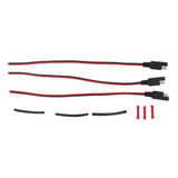 Maxbell 3Pcs Boat Auto Power Cable With Terminal Heat Shrinkable SAE4-3PK Power Plug - Aladdin Shoppers