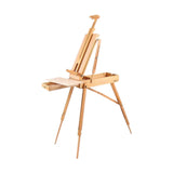 Maxbell Wooden Painting Easel Adjustable Sketch Box Easel for Indoor Painting Drawing