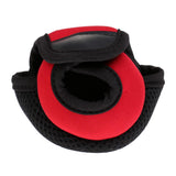 Maxbell Maxbell Fly Fishing Spinning Reel Cover Baitcasting Reel Protective Pouch Bag Red