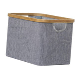 Maxbell Foldable Washing Basket without Lid Organiser for Living Room Apartment Dorm