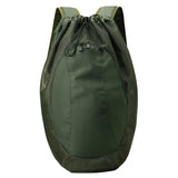 Maxbell Drawstring Backpack Fitness Drawstring Gym Bag for Shopping Badminton Tennis Green