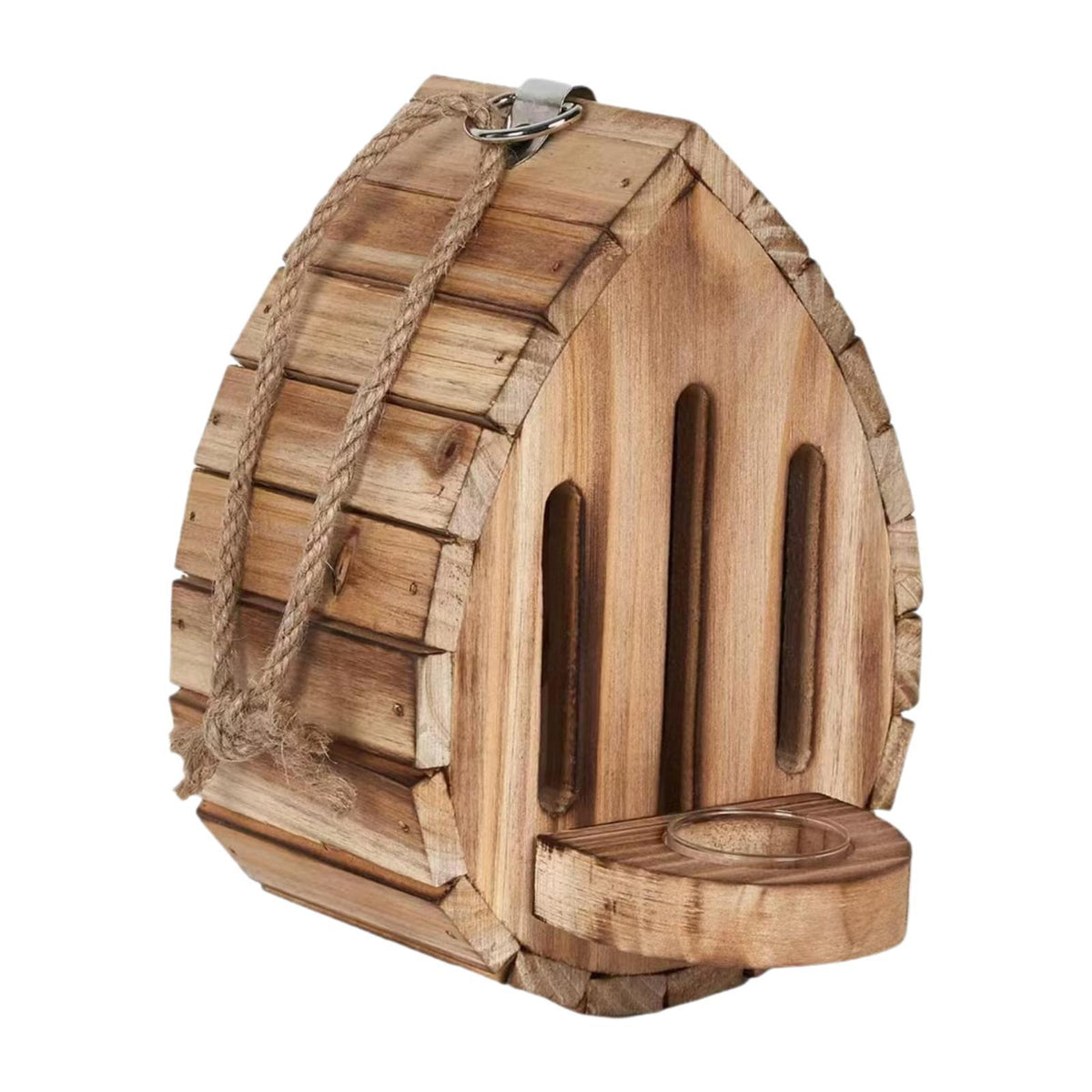 Maxbell Butterfly House Open Door Decoration Nesting Room for Outside Flowerbed Yard