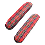 2 Pieces Wheelchair Armrest Elbow Pillow Wear Resistant Accessories Arm Rest Red Short