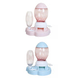 Maxbell Cat Feeder Set No-Spill /Gravity Food Dispenser Waterer Feeding Station