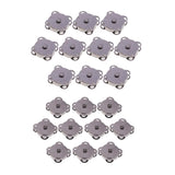 Maxbell 20 Pairs Magnetic Clasps Snaps Buttons for DIY Purses Handbag Craft 14/18mm