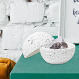 Maxbell Fireless Aroma Diffuser Stone Home Decoration for Indoor Bedroom Living Room white