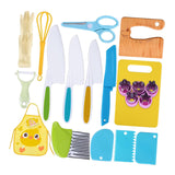 Maxbell 20 Pieces Kids Montessori Kitchen Tools for Real Cooking for Gifts Kids Boys