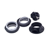 Mountain Bike Headset Bicycle Threadless Headset Replacement Part Components black