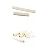 Maxbell 6pcs Acoustic Guitar Bone End Pins Pegs+Classical Guitar Saddle Nut Set