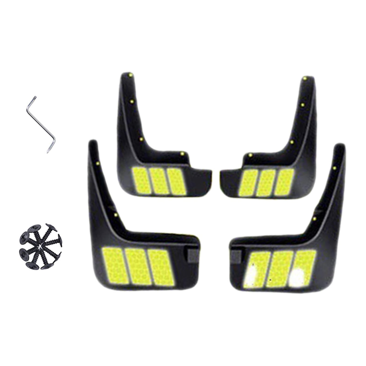 4x Mud Flaps Front and Rear for Byd Atto 3 Yuan Plus Durable Replace