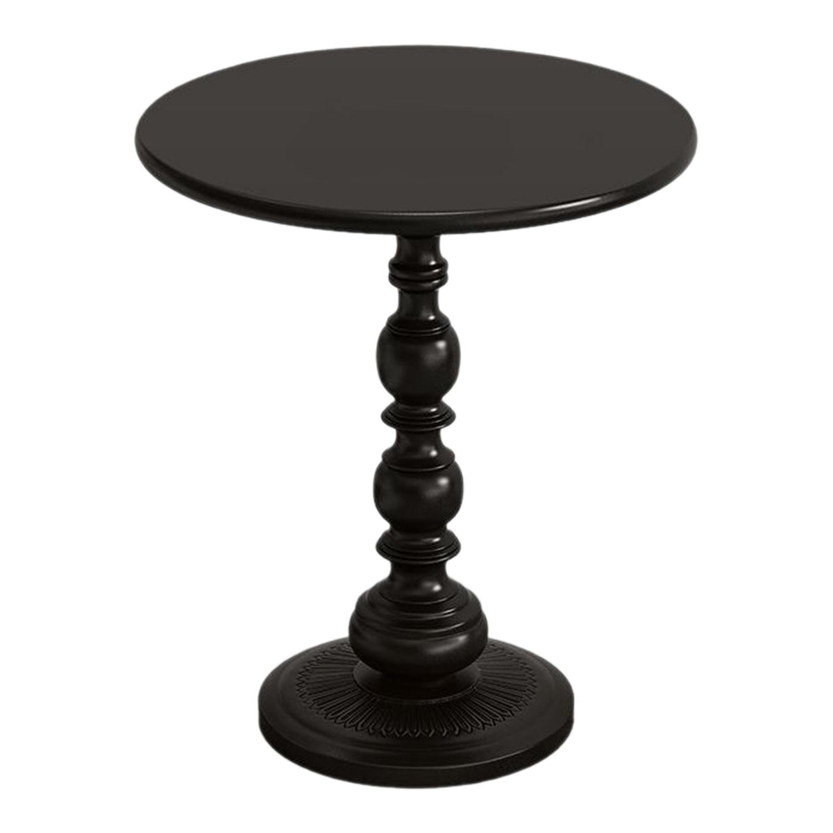 Maxbell Maxbell Couch Table (52cm in Height) Decor Modern Side Table for Balcony Hotel Cabin Black Small