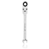 Maxbell 2x Chrome Flexible Head Ratchet Action Wrench Spanner Nut Tool Size 6mm&7mm