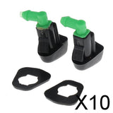 Maxbell 10xPair Windshield Washer Water Spray Nozzle for 1998-02 Honda Accord S84 C02