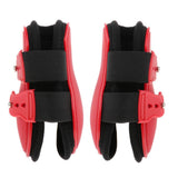 Maxbell Maxbell 1 Pair Horse Leg Boots Hind or Front Leg Tendon Protect Wraps Red Hind Foot