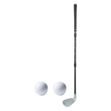 Maxbell Golf Training Club 17-33 Inches Telescopic Rubber Grip Multipurpose Aluminum Black