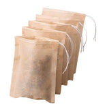 Maxbell 300Pcs Empty Tea Filter Bags Loose Herbs Teabag Drawstring 5x7,7x9,9x10cm